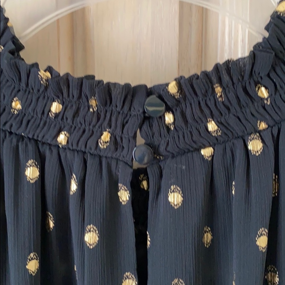 NWT Foil dot tiered dress - Picture 6 of 7
